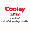196' x Cut Yardage - Matte (Cooley Seamless SM42)