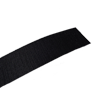Velcro Polyester Hook 81, Acrylic Adhesive, Black (2" x 25yd)
