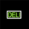 "Deli" Neon Sign - (10" x 19")