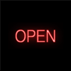 "Open" Neon Sign - (9.25" x 23")