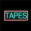 "Tapes" Neon Sign - (10" x 28")