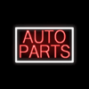 "Auto Parts" Neon Sign - (18" x 24")