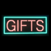 "Gifts" Neon Sign - (10" x 23")