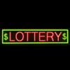 "Lottery" Neon Sign - (9" x 36")