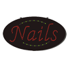 LED "Nails" Sign