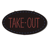 LED "Takeout" Sign
