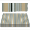 Recacril Acrylic Awning Fabric, Begur (47" x 65yd) Stripes