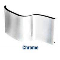 Letter Trim, Chrome (1" x 150')