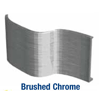 Letter Trim, Brushed Chrome (1" x 150')