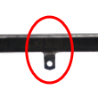 Fixed Hang Tabs Wall Mount Straight Arm Brackets